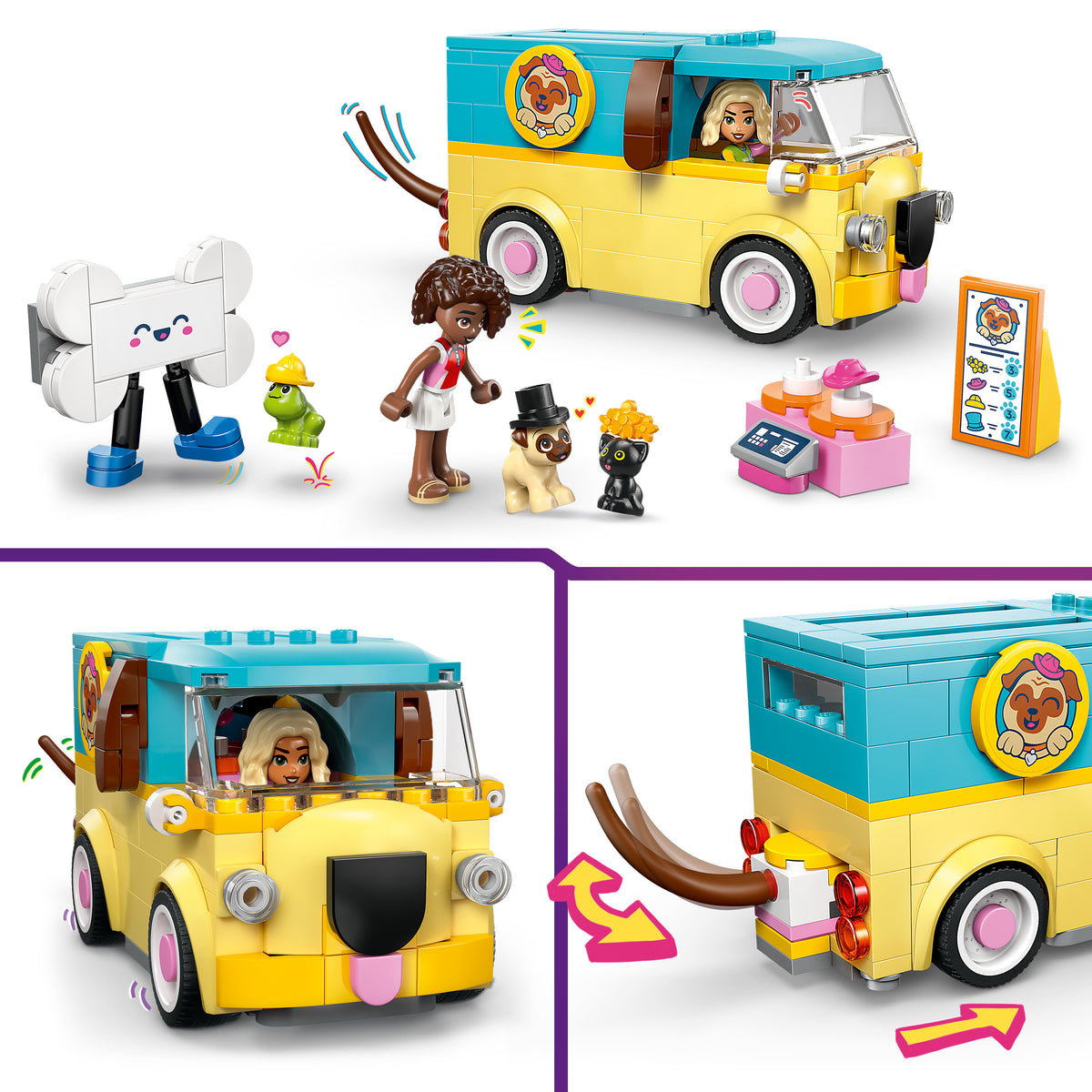 LEGO Friends 42678 Haustierzubehör-Van