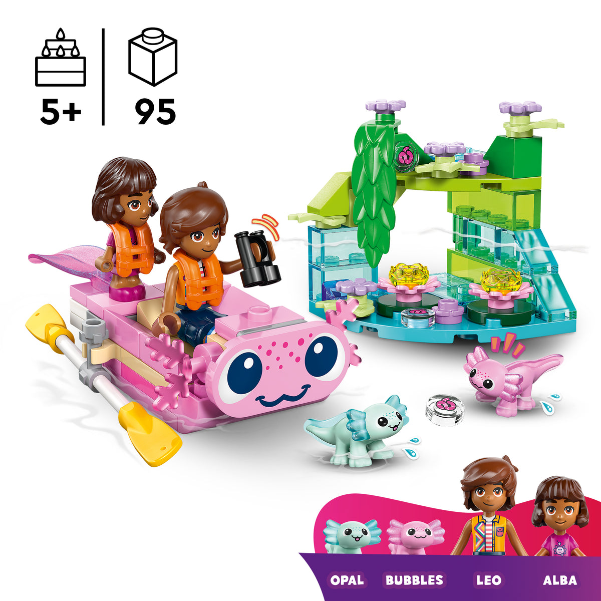LEGO Friends 42681 Axolotl-Abenteuerboot