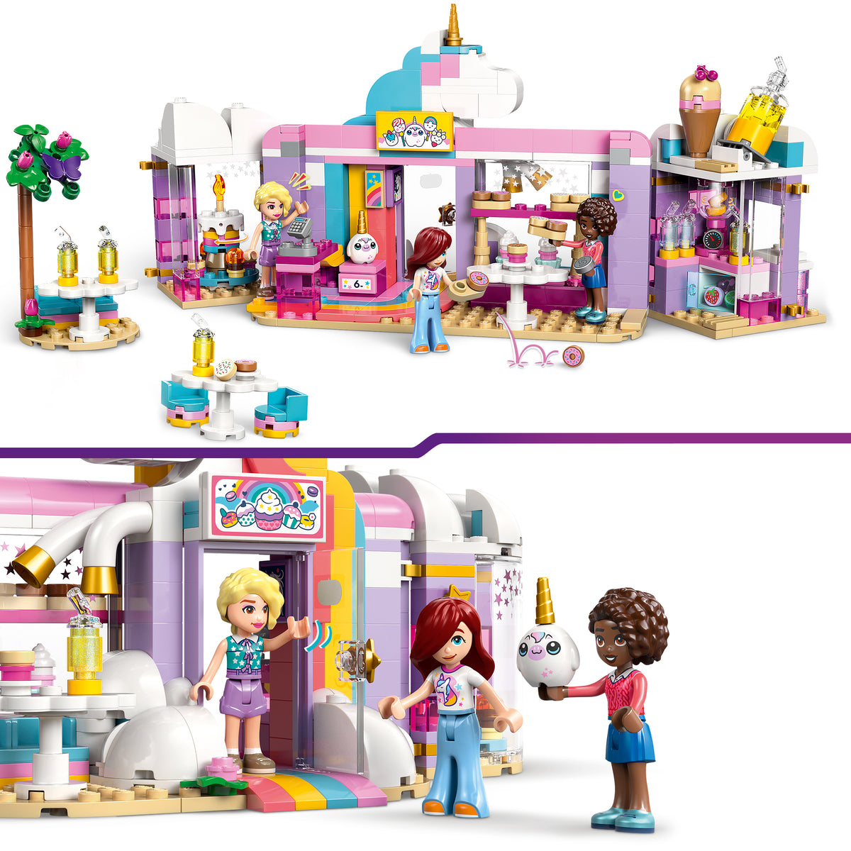 LEGO Friends 42684 Einhorn-Traumcafé