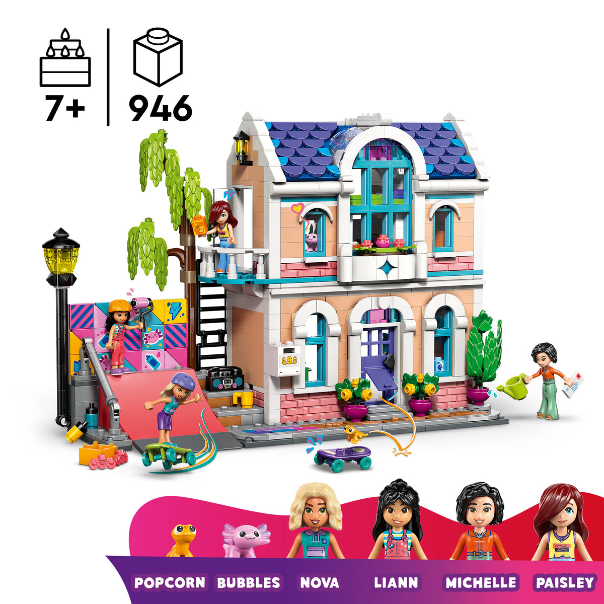 LEGO Friends 42687 Lianns Familienhaus