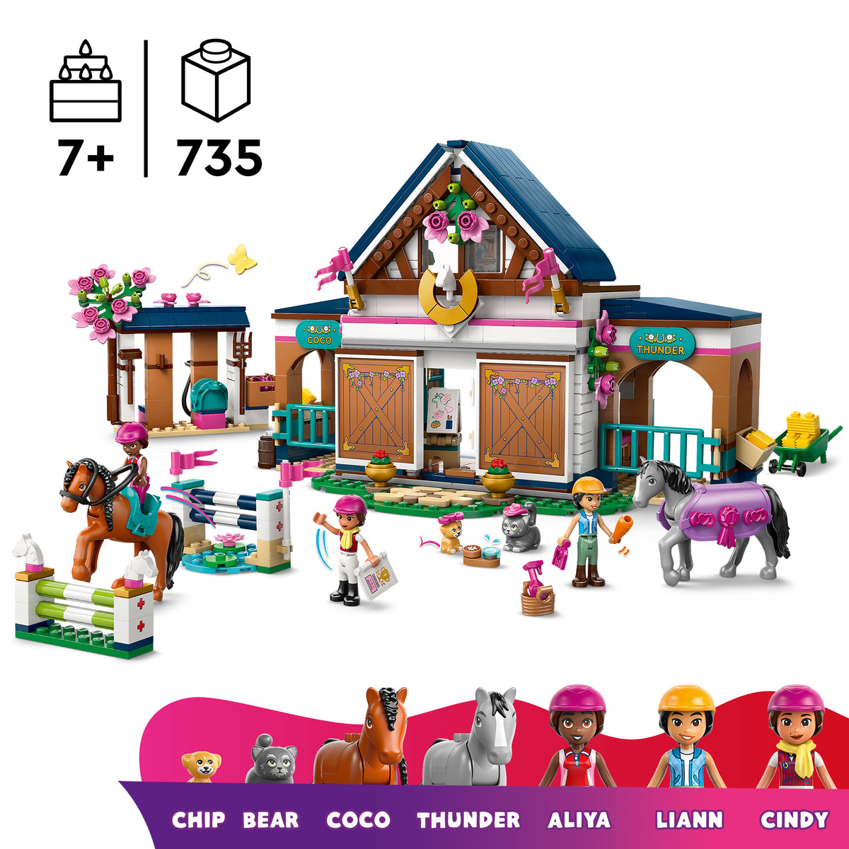 LEGO Friends 42688 Pferdestall und Reitschule