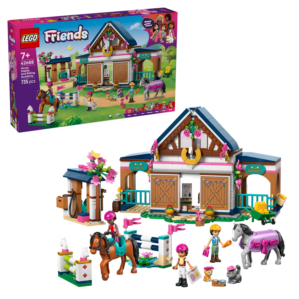 LEGO Friends 42688 Pferdestall und Reitschule