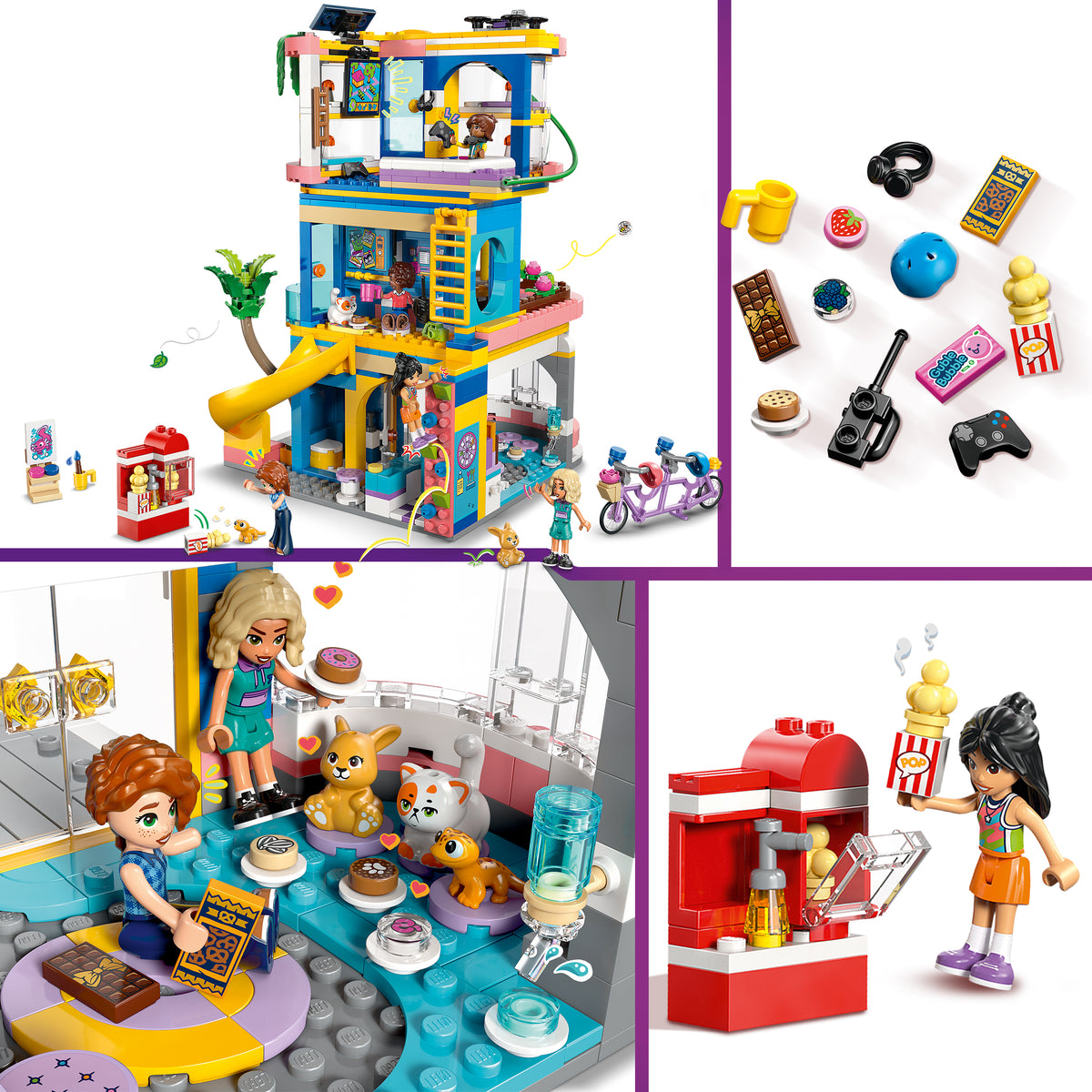 LEGO Friends 42689 Heartlake City Clubhaus der Freunde