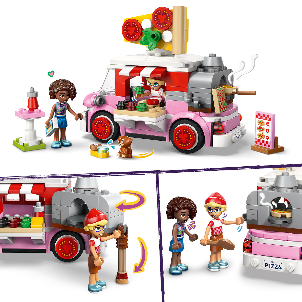 LEGO Friends 42694 Pizzawagen