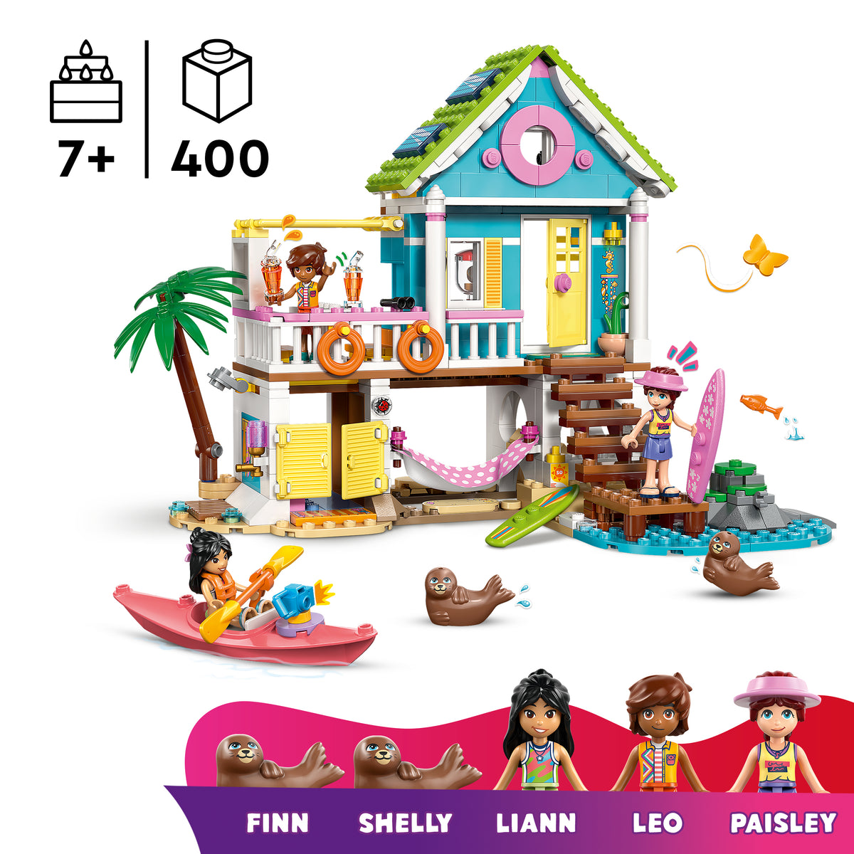 LEGO Friends 42699 Strandhaus mit Robben