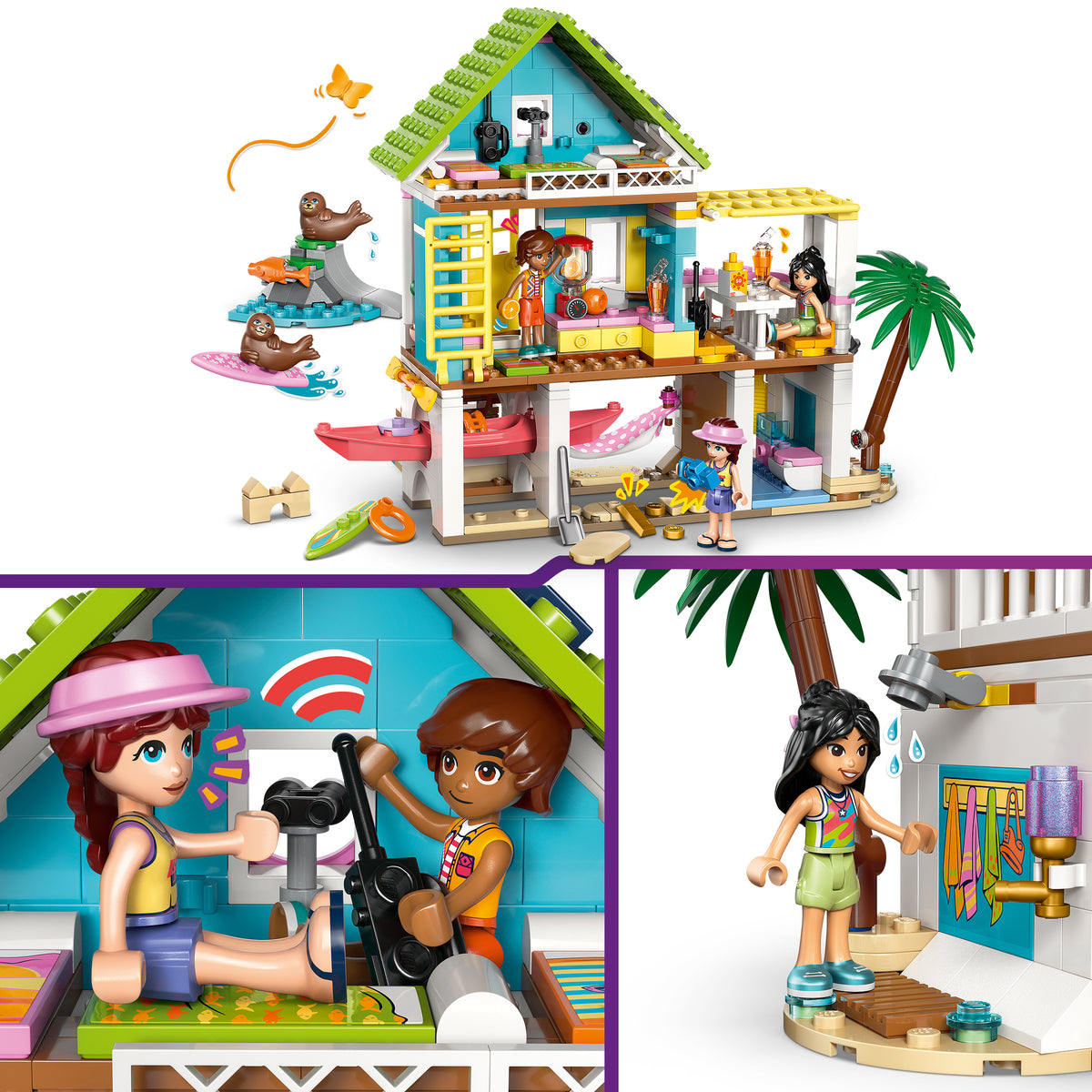 LEGO Friends 42699 Strandhaus mit Robben