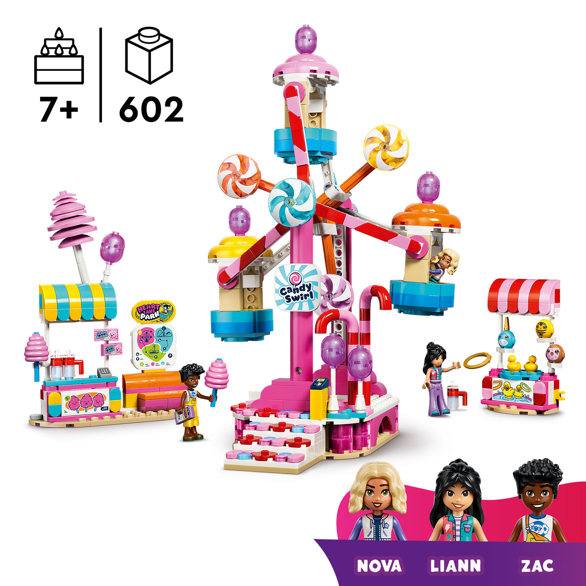 LEGO Friends 42700 Cupcake-Riesenrad