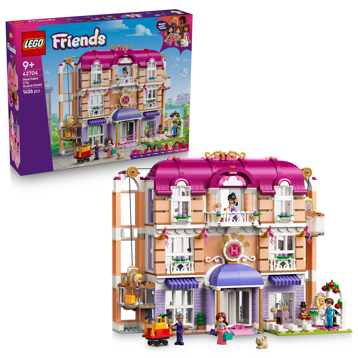 LEGO Friends 42704 Das Grandhotel von Heartlake City