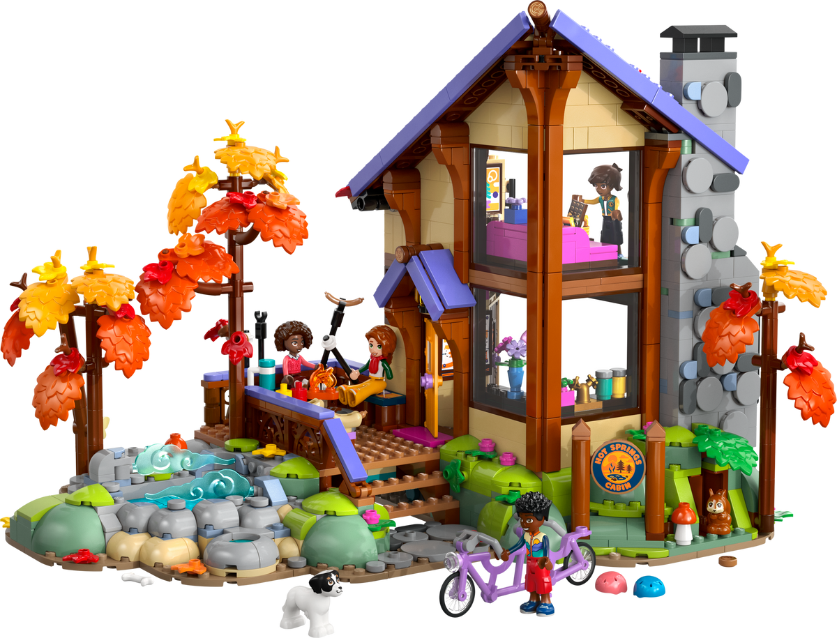LEGO Friends 42705 Gemütliche Hütte im Herbstwald