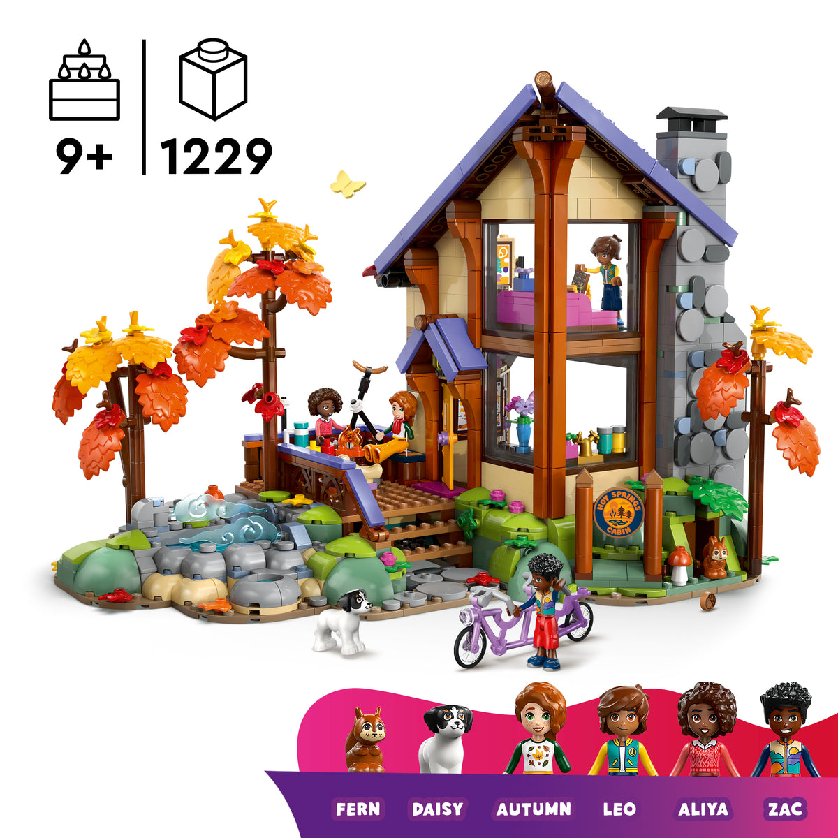 LEGO Friends 42705 Gemütliche Hütte im Herbstwald