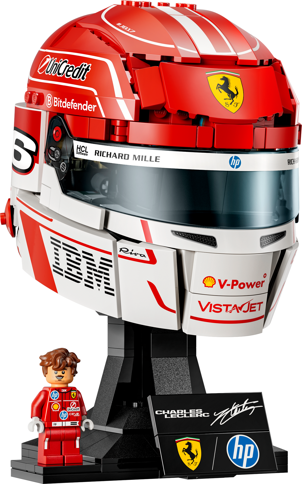 LEGO Editions 43014 Scuderia Ferrari HP Charles Leclerc Helm