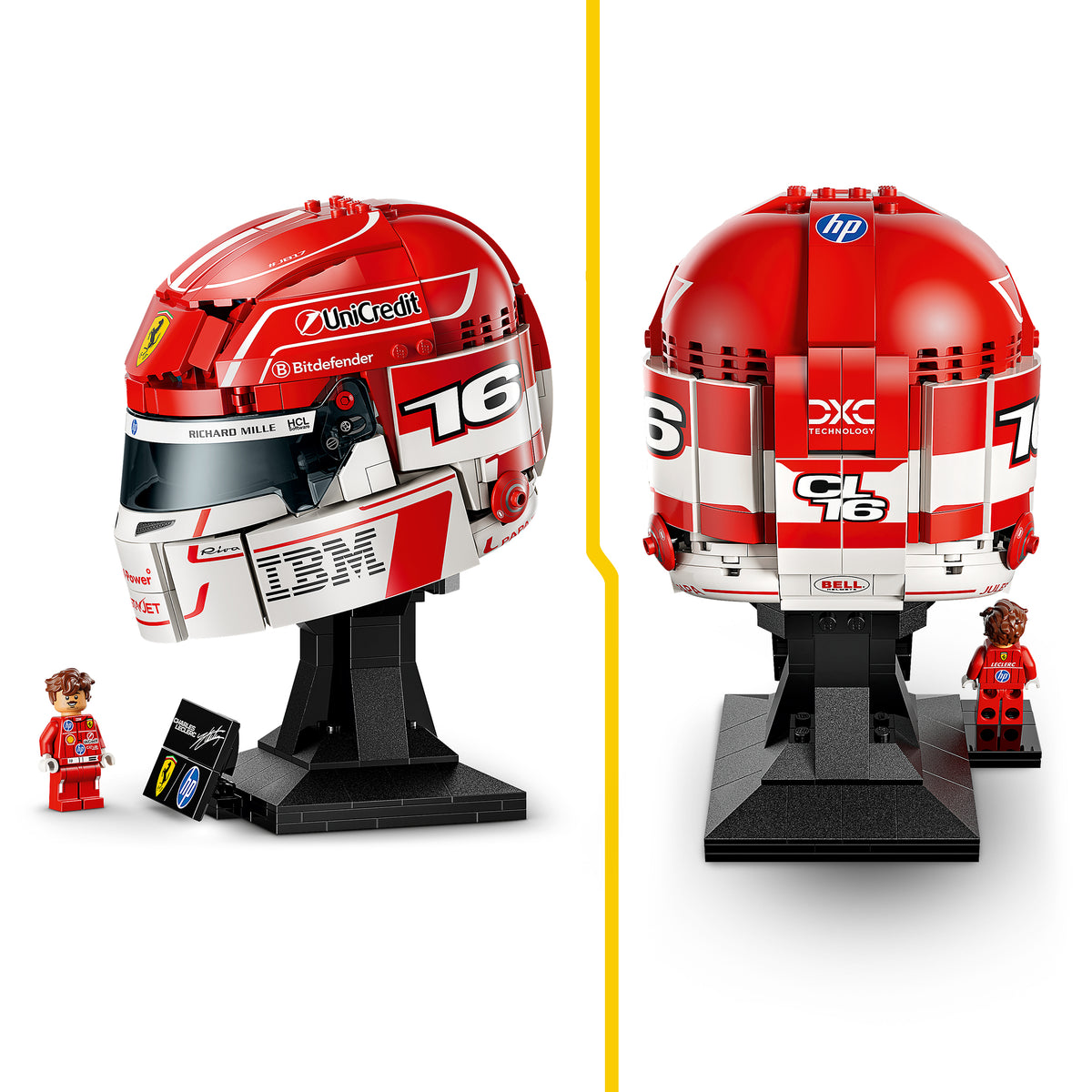 LEGO Editions 43014 Scuderia Ferrari HP Charles Leclerc Helm