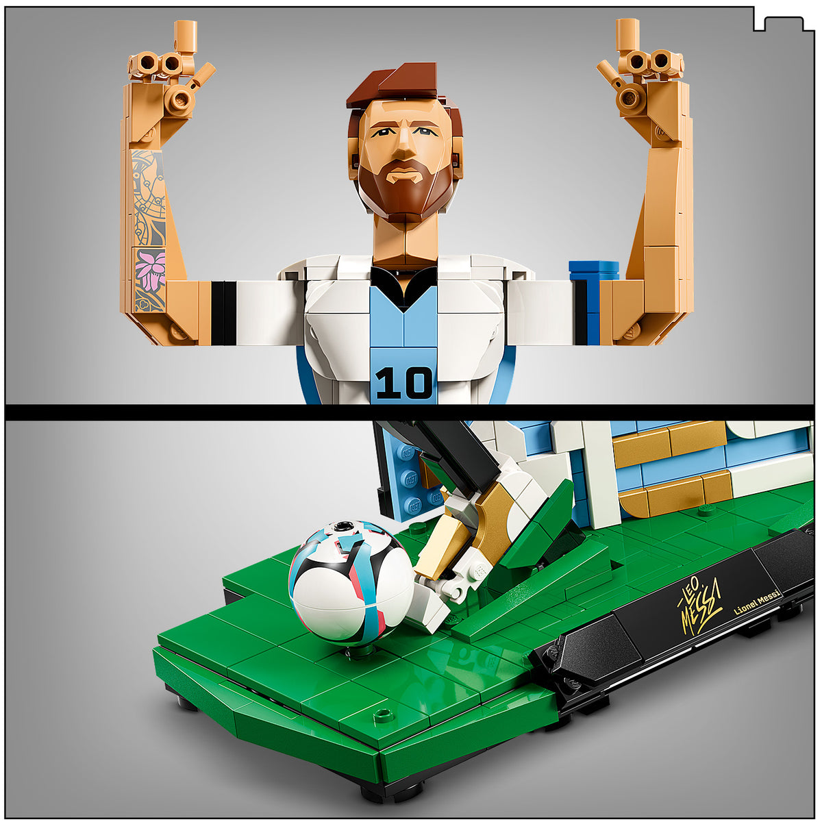LEGO Editions 43015 Lionel Messi - Fußballlegende