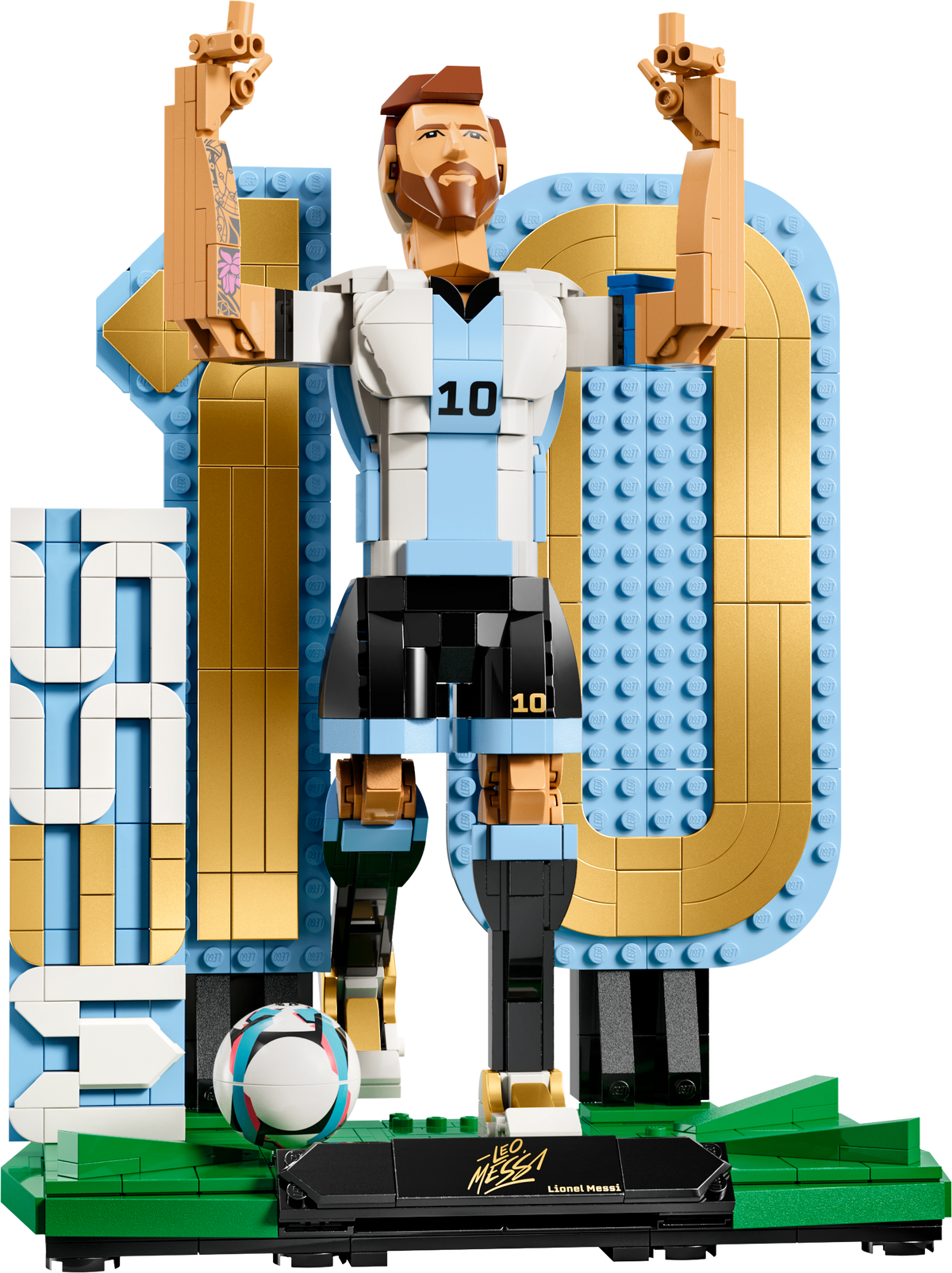 LEGO Editions 43015 Lionel Messi - Fußballlegende
