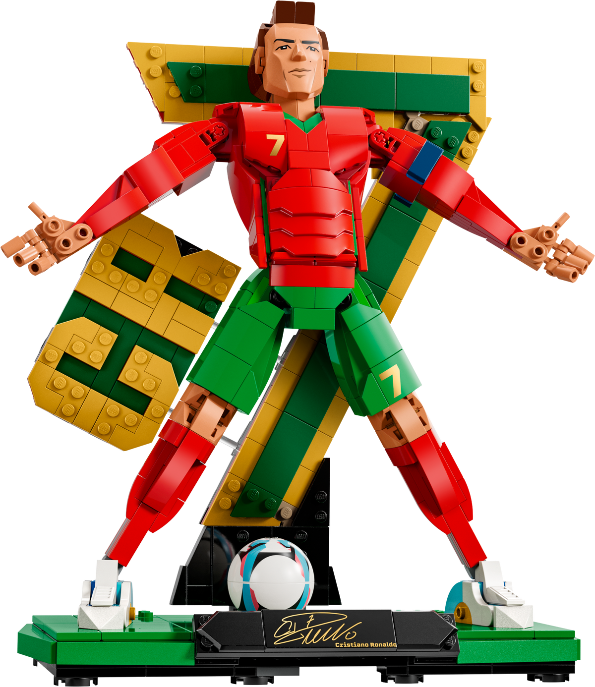 LEGO Editions 43016 Cristiano Ronaldo - Fußballlegende