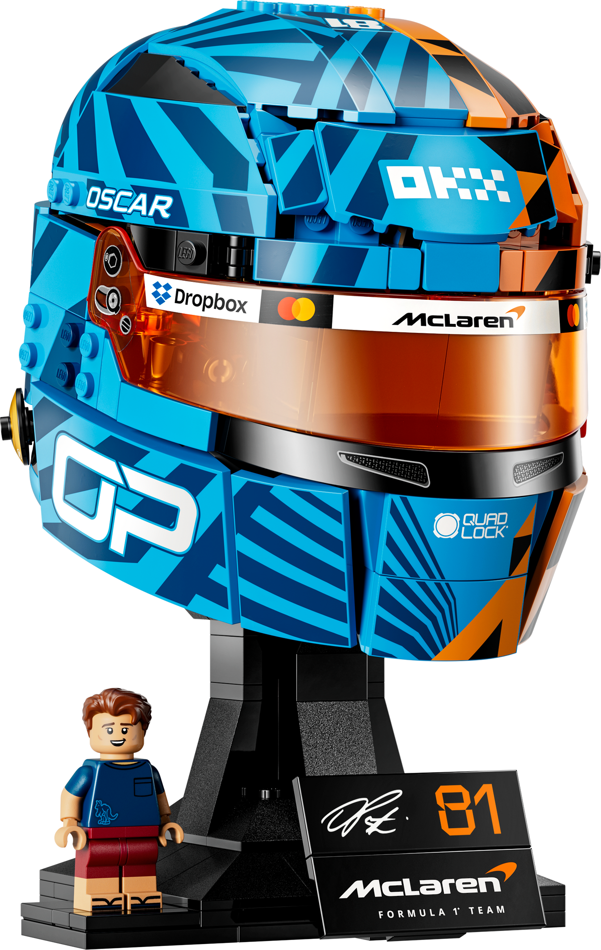 LEGO Editions 43017 McLaren Mastercard F1 Team Oscar Piastri Helm