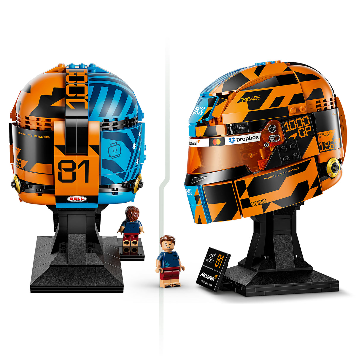 LEGO Editions 43017 McLaren Mastercard F1 Team Oscar Piastri Helm