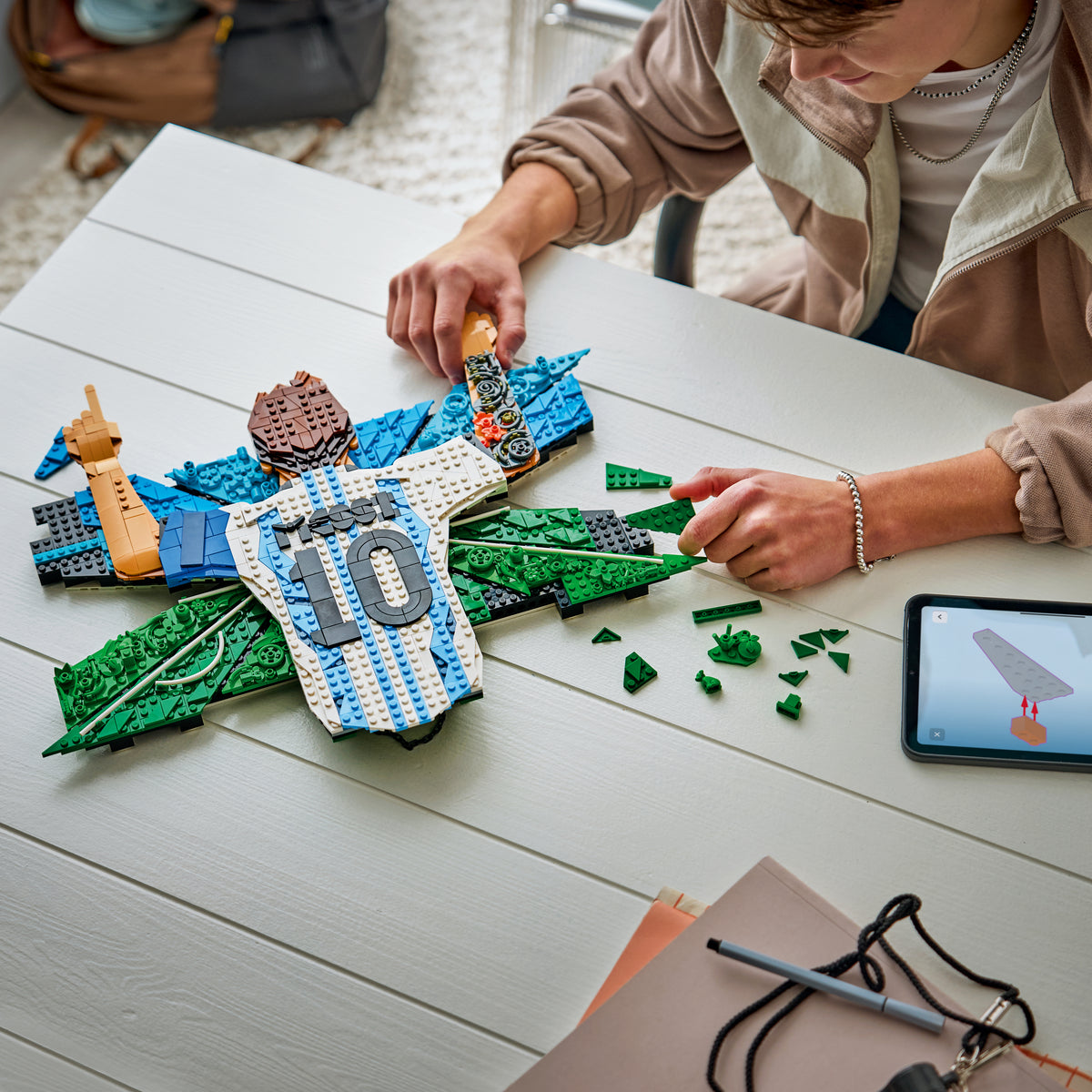 LEGO Editions 43018 Lionel Messi – Torjubel