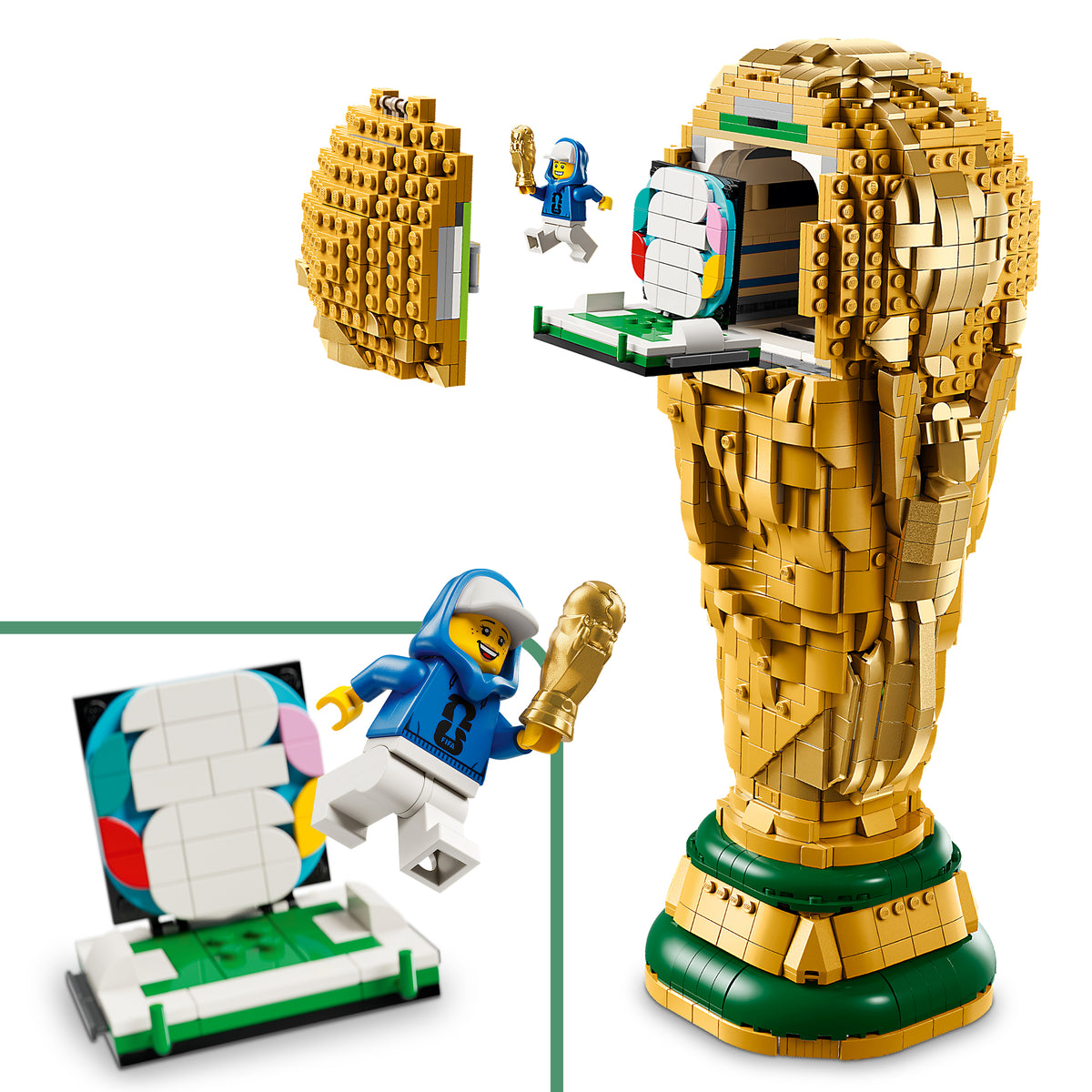 LEGO Editions 43020 Offizieller Pokal der FIFA Fußball-Weltmeisterschaft