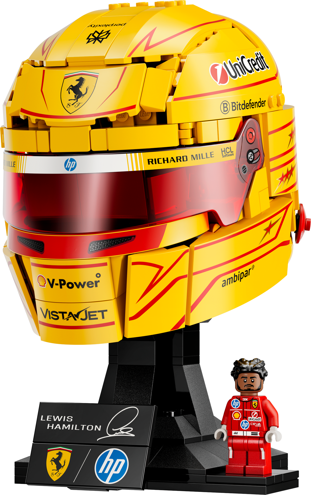 LEGO Editions 43022 Scuderia Ferrari HP Lewis Hamilton Helm