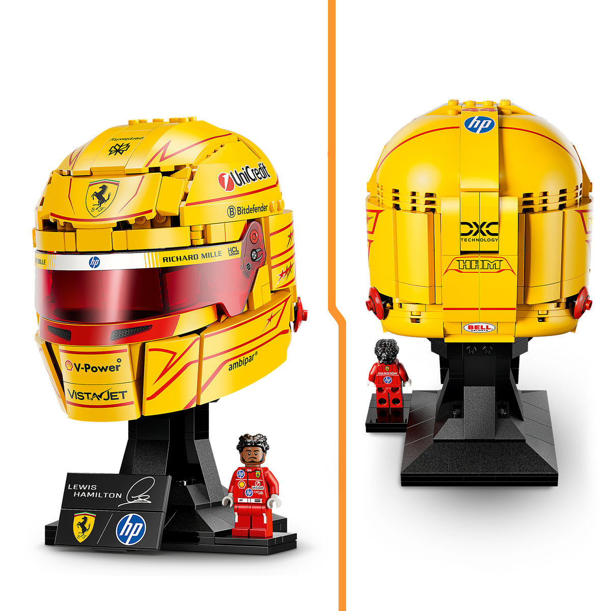 LEGO Editions 43022 Scuderia Ferrari HP Lewis Hamilton Helm