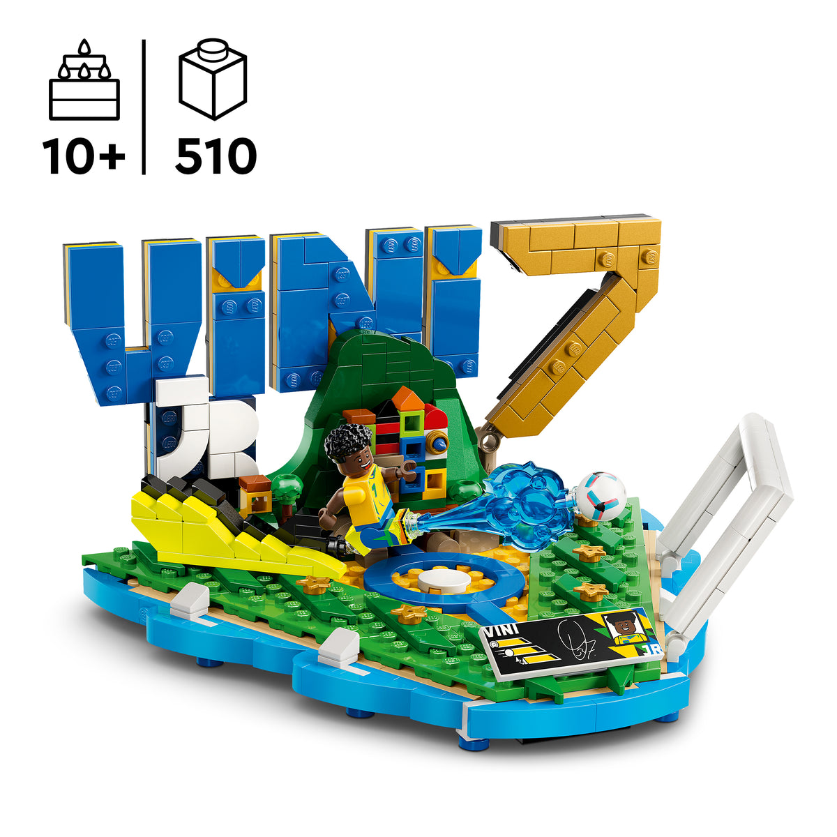 LEGO Editions 43027 Vini Jr. - Fußball-Highlights