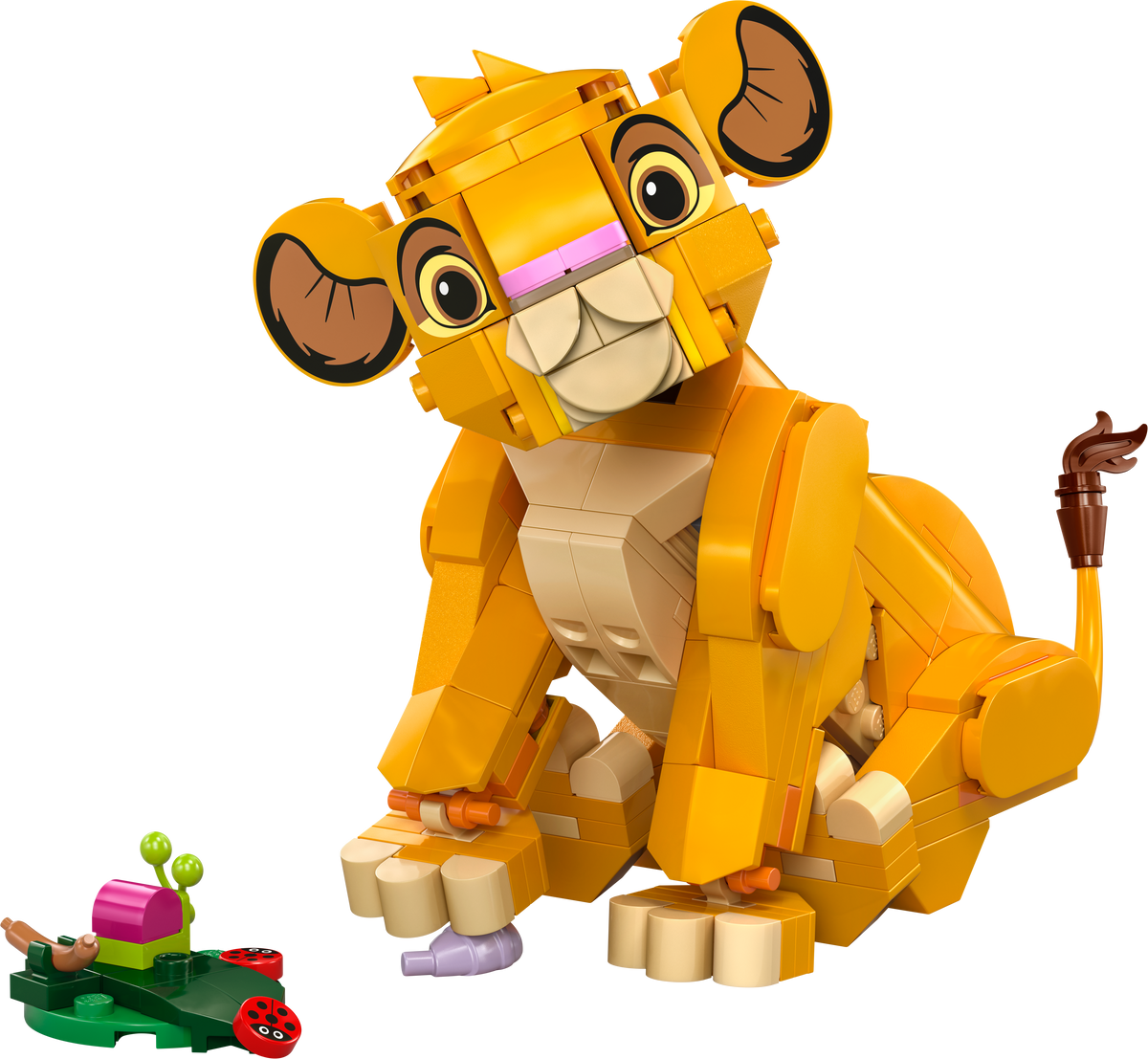 LEGO Disney 43243 Simba, das Löwenjunge des Königs