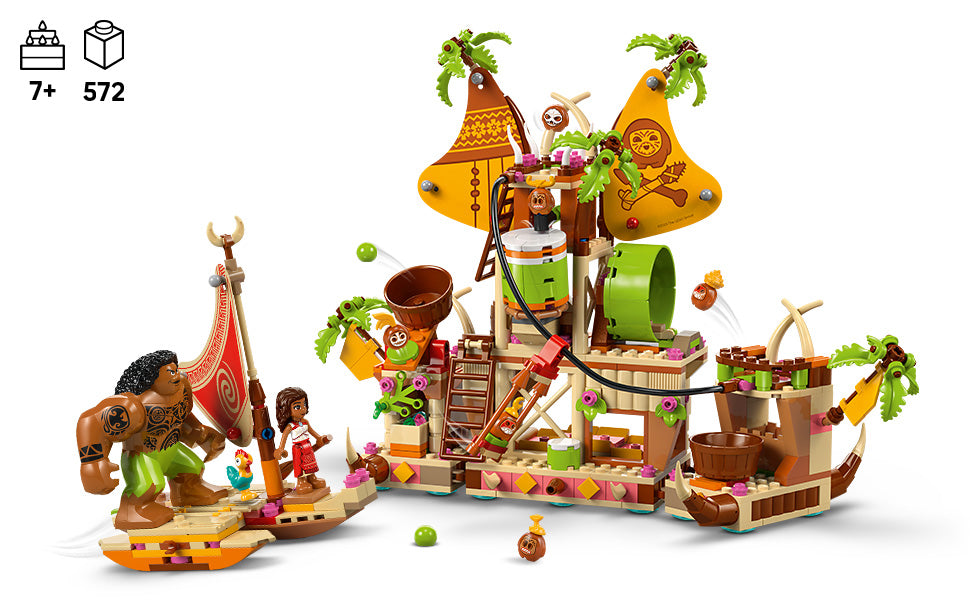 LEGO Disney 43258 Vaiana 2 Kakamora-Barge