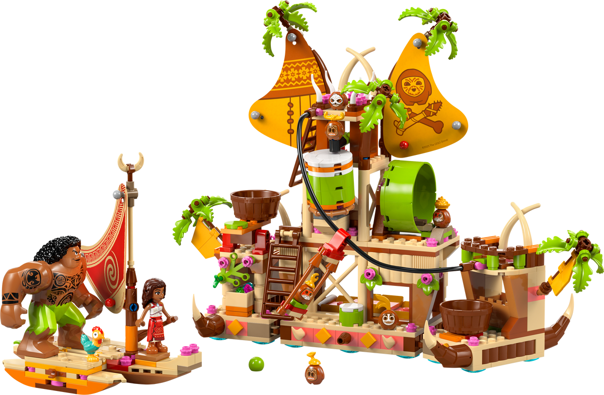 LEGO Disney 43258 Vaiana 2 Kakamora-Barge