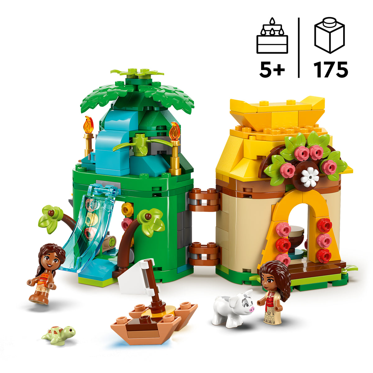 LEGO Disney 43260 Vaianas Inselspaß