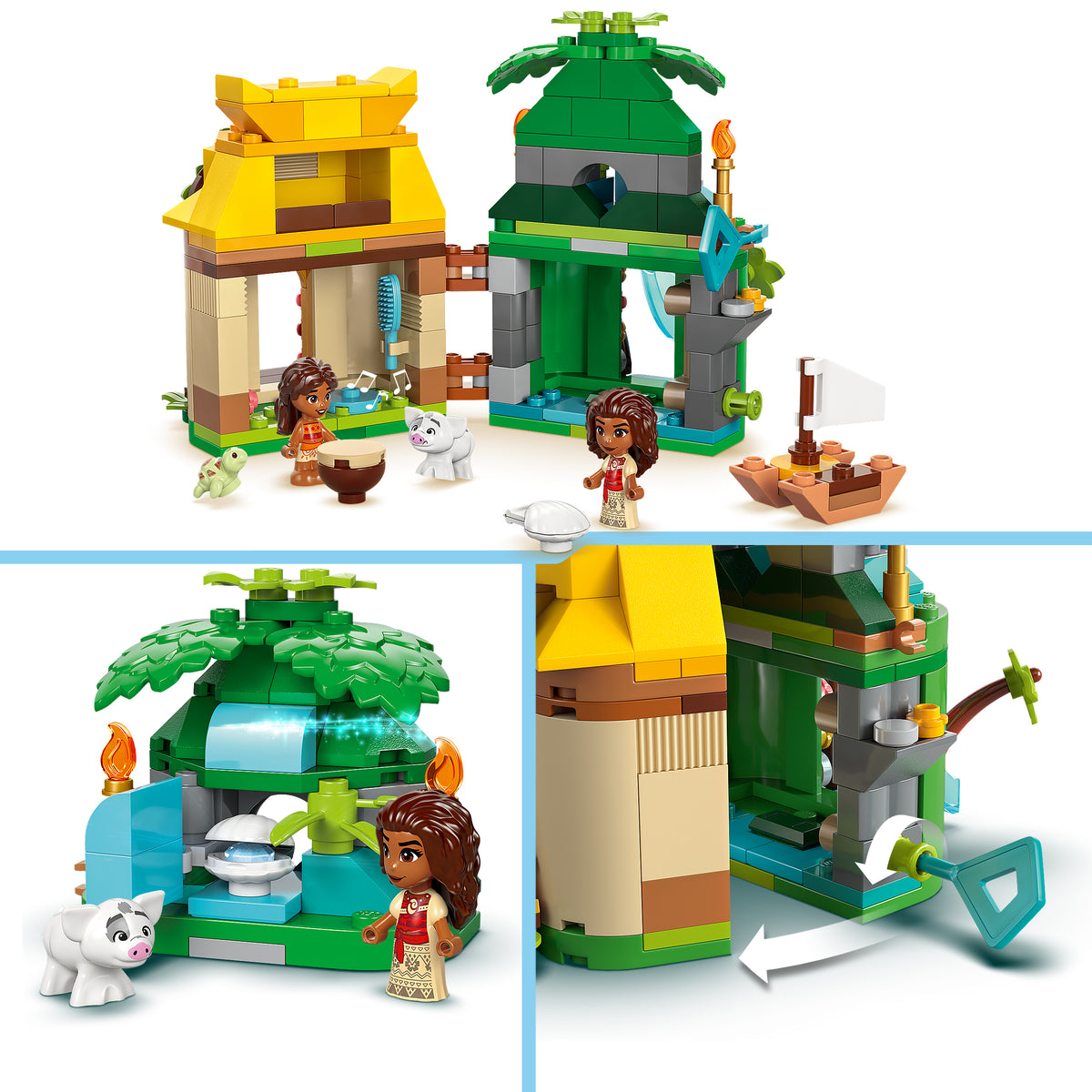 LEGO Disney 43260 Vaianas Inselspaß
