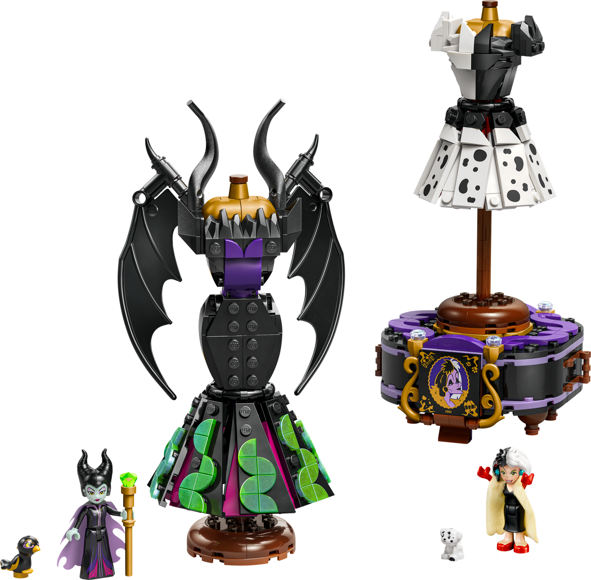 LEGO Disney 43262 Die Kleider von Malefiz und Cruella De Vil