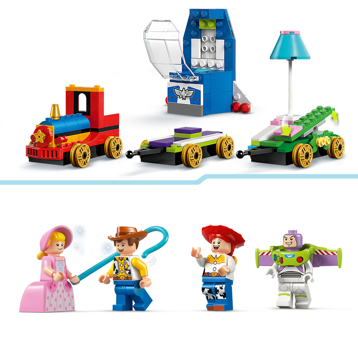 LEGO Disney and Pixar 43264 Partyzug und das Auto RC aus Toy Story