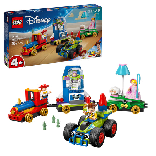 LEGO Disney and Pixar 43264 Partyzug und das Auto RC aus Toy Story