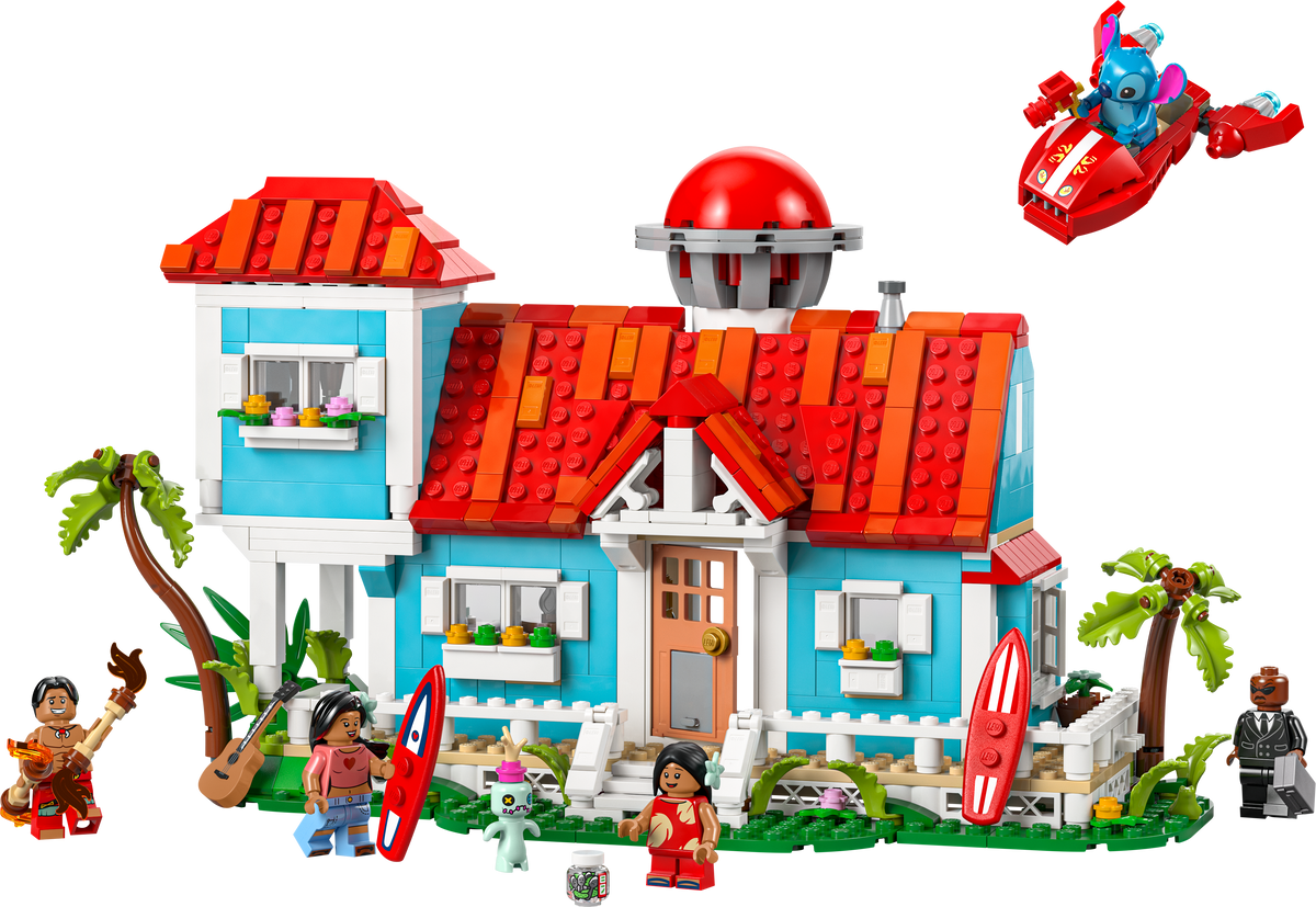 LEGO Disney 43268 Das Strandhaus aus „Lilo und Stitch“