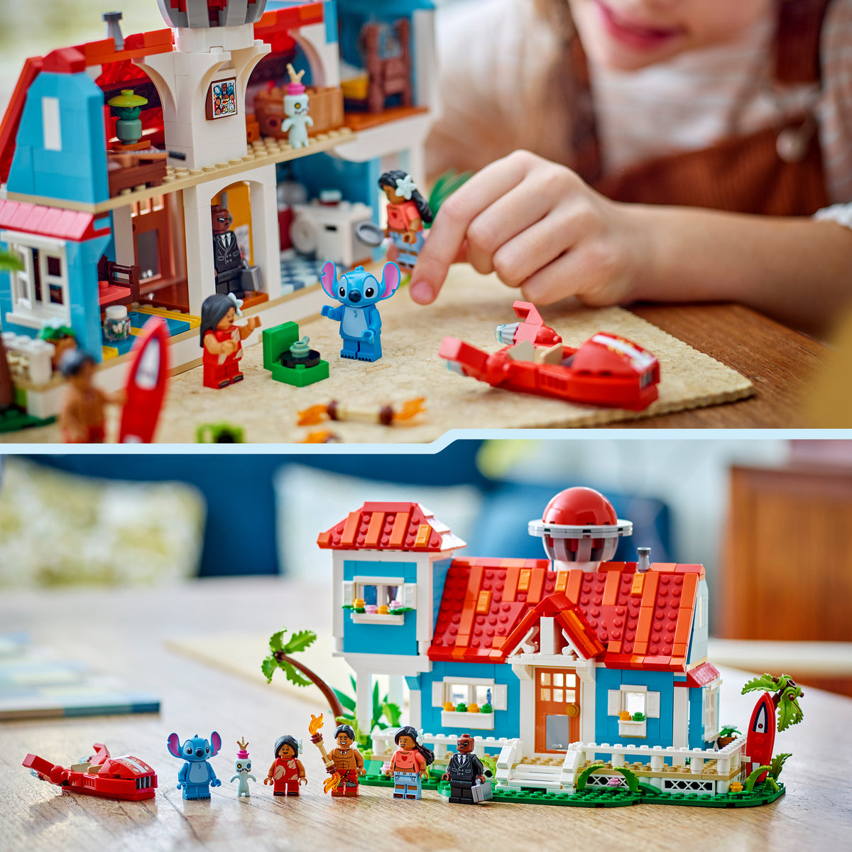 LEGO Disney 43268 Das Strandhaus aus „Lilo und Stitch“