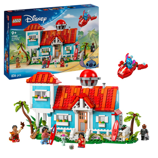 LEGO Disney 43268 Das Strandhaus aus „Lilo und Stitch“