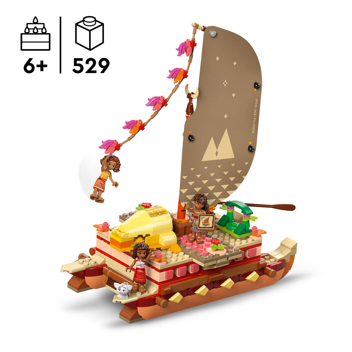 LEGO Disney 43270 Vaianas Abenteuerfloß