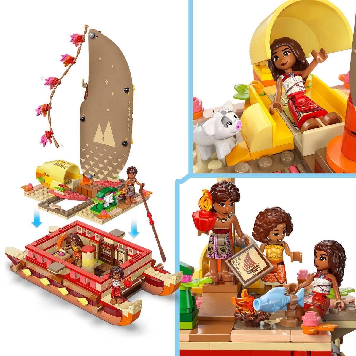 LEGO Disney 43270 Vaianas Abenteuerfloß