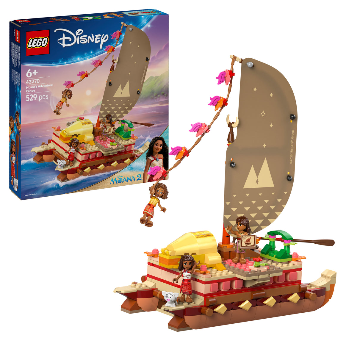 LEGO Disney 43270 Vaianas Abenteuerfloß