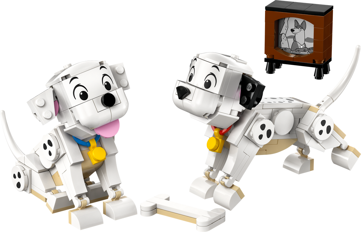 LEGO Disney 43271 Die Welpen Lucky und Penny aus 101 Dalmatiner Spiel