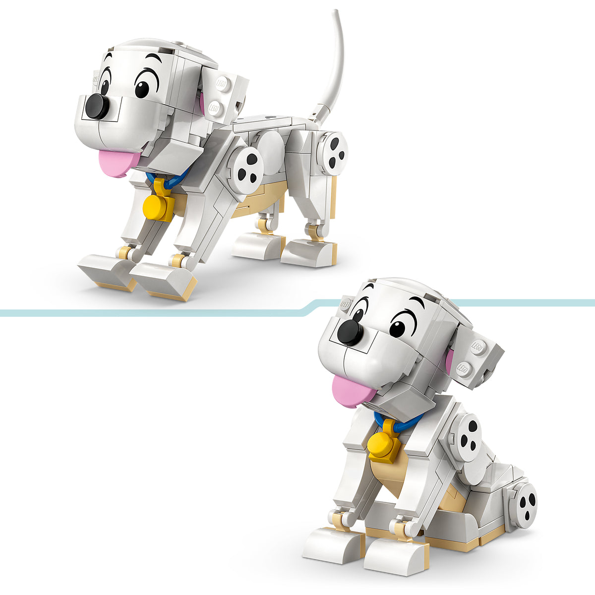 LEGO Disney 43271 Die Welpen Lucky und Penny aus 101 Dalmatiner Spiel