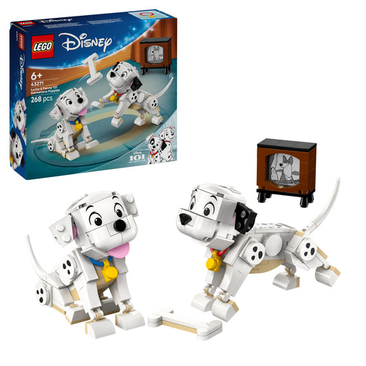 LEGO Disney 43271 Die Welpen Lucky und Penny aus 101 Dalmatiner Spiel