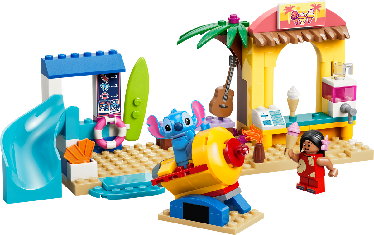 LEGO Disney 43280 Spaß am Strand mit Lilo und Stitch