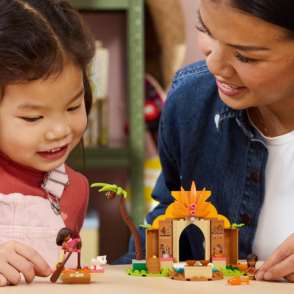 LEGO Disney 43282 Vaiana Vaianas Hütte und Boot
