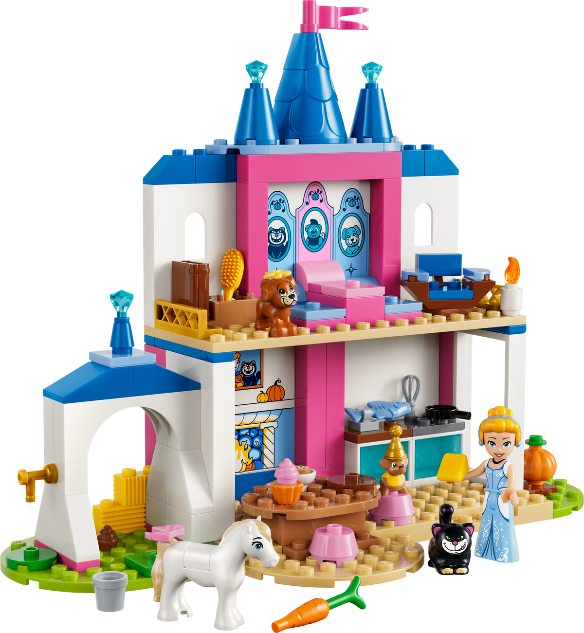 LEGO Disney Princess 43283  Cinderellas Tierpalast