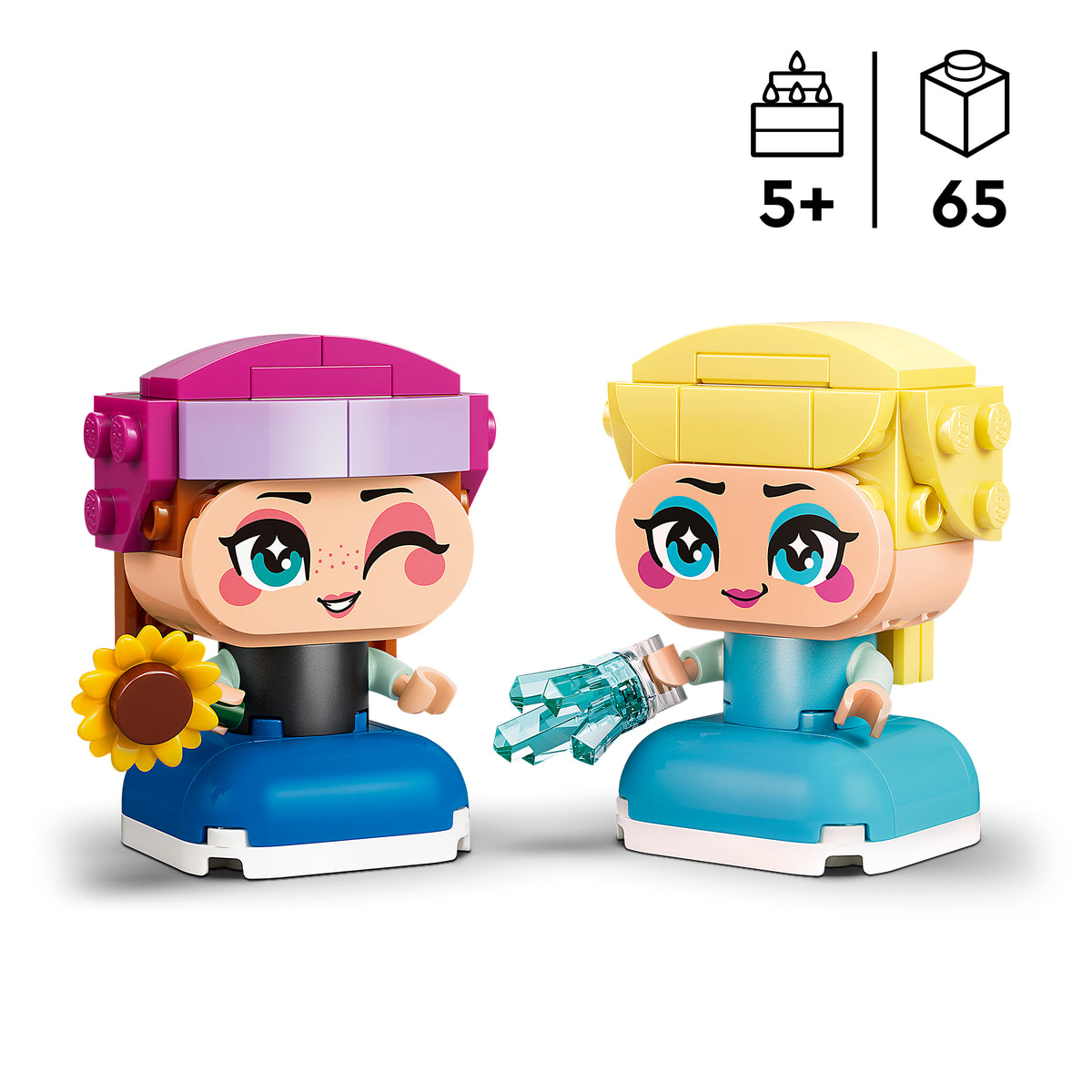 LEGO Disney Frozen 43284 Die Mini-Prinzessinnen Anna und Elsa