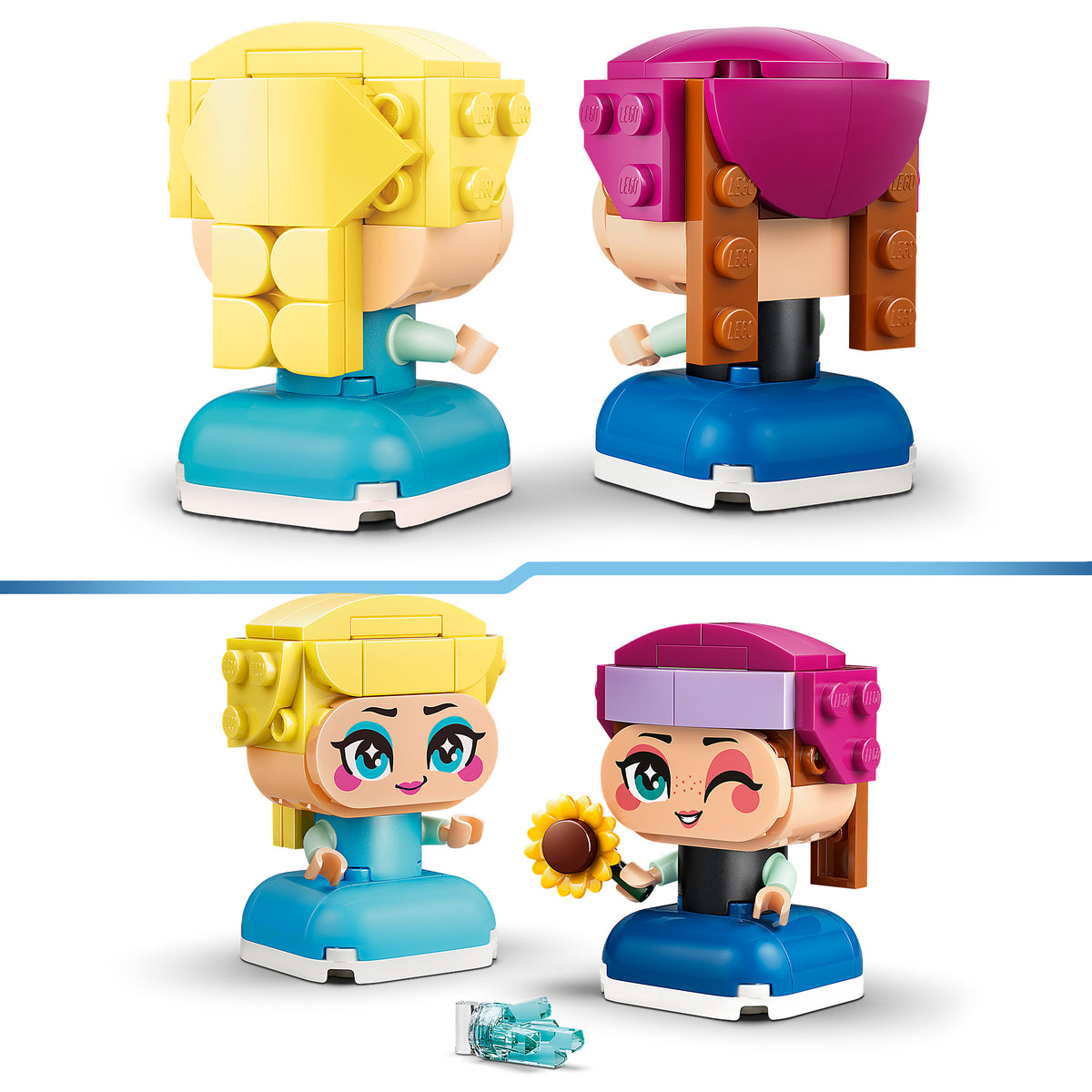 LEGO Disney Frozen 43284 Die Mini-Prinzessinnen Anna und Elsa
