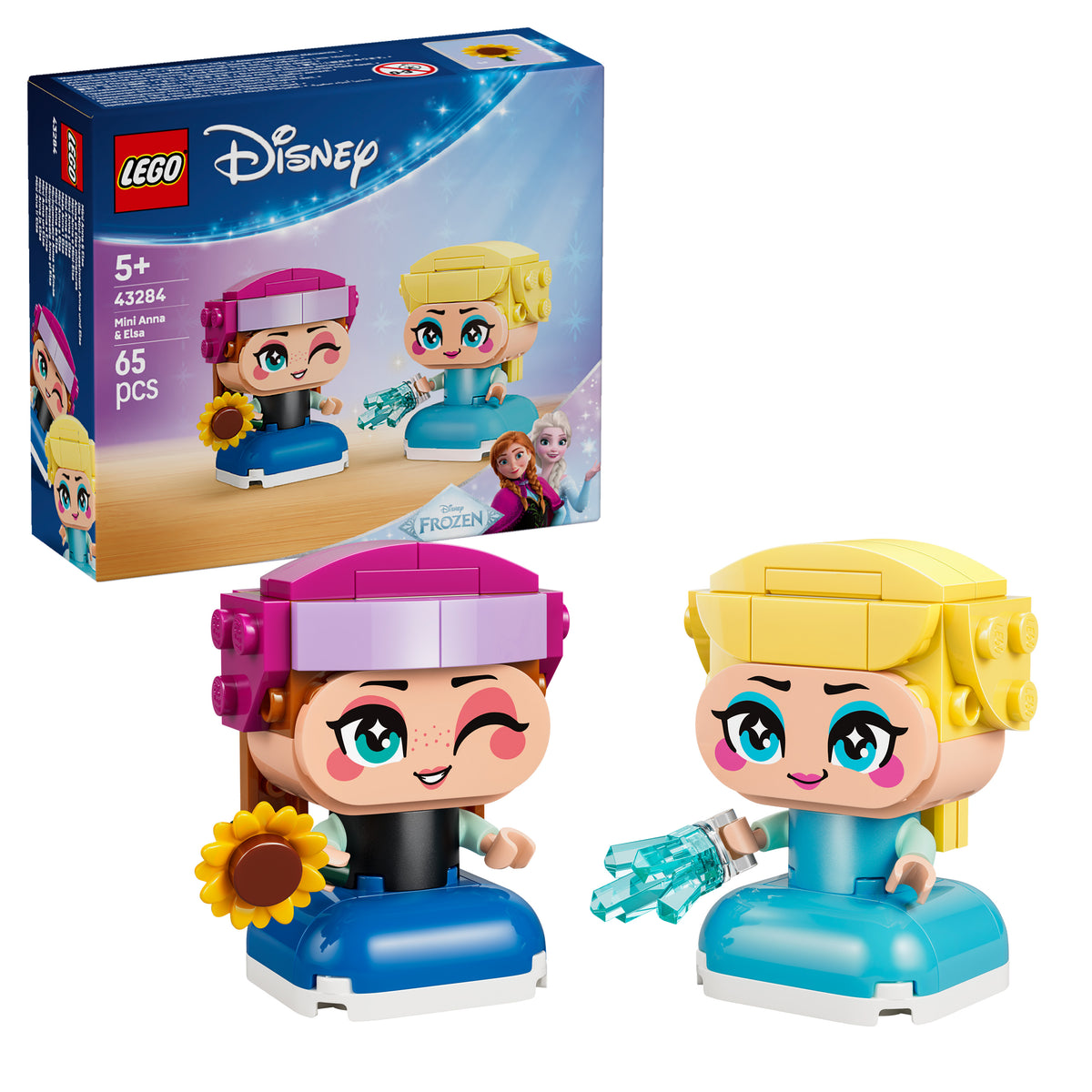 LEGO Disney Frozen 43284 Die Mini-Prinzessinnen Anna und Elsa