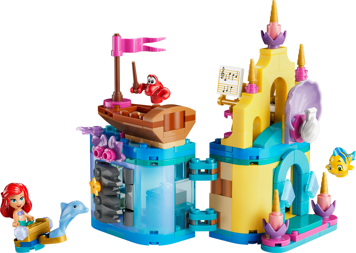 LEGO Disney Princess 43285 Arielles Magisches Mini-Schloss